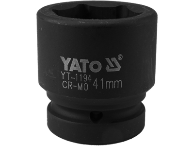 Yato Nástrčná hlavice šestihran 1" rázová 41mm CrMo YT-1194