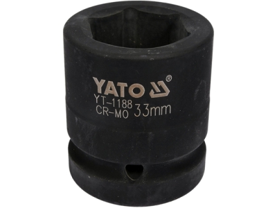 Yato YT-1188 Nástrčná hlavice rázová, šestihran 1" 33mm