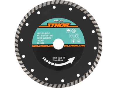 Sthor 08792 Diamantový kotouč Turbo 180mm