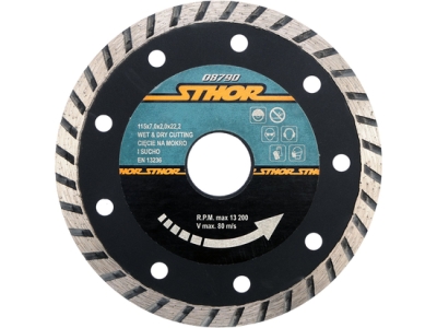 Sthor 08790 Diamantový kotouč Turbo 115mm