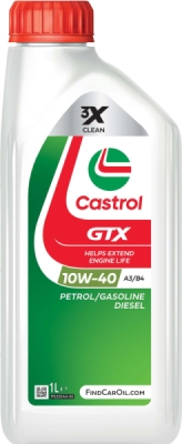Castrol GTX A3/B4 10W-40 1L