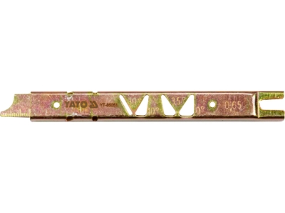 Yato YT-85051 Šablony pro přesné nastavení výšky dorazů naostřených řezných řetězů řetězových pil