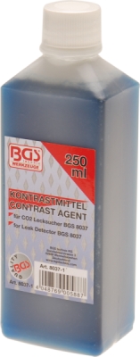 BGS 8037-1, Kontrastní prostředek pro vyhledávač netěsností / tester těsnosti | 250 ml | pro BGS 8037