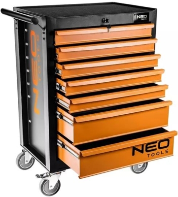 NEO Tools 84-222 Dílenský vozík na nářadí, 7 zásuvek