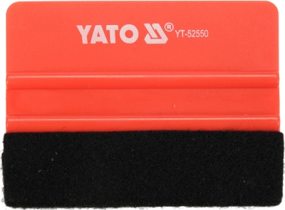 Yato YT-52550 Plastová stěrka s plstí pro aplikaci fólie