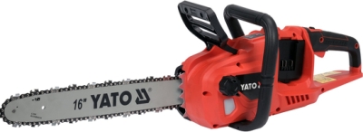 Yato YT-828132 Aku řetězová pila 16", 2×18 V, bezkartáčový motor