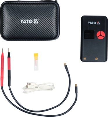 Yato YT-82507 Přenosná bodová svářečka 500 A pro články s funkcí powerbanky, 6300 mAh