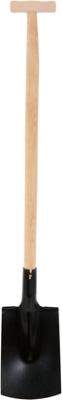 Toya 35801 Zahradní rýč 18 cm s dřevěnou násadou T90