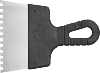 Vorel 06305 Nerezová zubová špachtle 250 mm, zub 6 × 6 mm