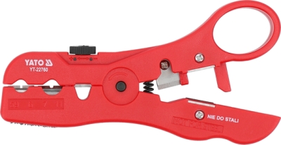 Yato YT-22760 Odizolovací kleště na kabely STP, UTP, RG59, RG6, RG7, RG11
