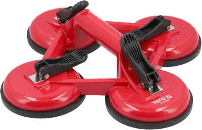 Yato YT-37242 Držák na sklo a hladké materiály, 4× přísavka Ø120 mm