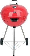 Yato YG-20304 Uhlíkový gril, kulatý, průměr 54 cm, červený