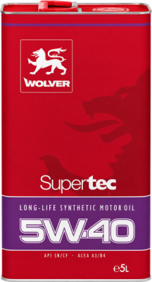 Wolver 21767 Supertec 5W-40 5L