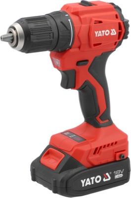 Yato YT-8277905 Aku bezkartáčová vrtačka 18 V, 45 Nm, 2× 2 Ah + nabíječka