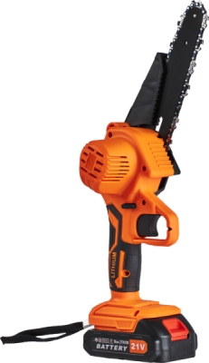 Kraft&Dele KD10626, 21V akumulátorová řetězová pila 6" | 2x 1500 mAh baterie, 7 m/s řetěz