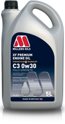 Millers XF Premium C3 0W-30 5L
