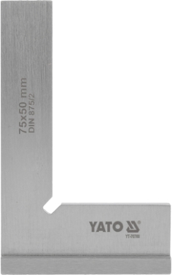 Yato YT-70760 Zámečnický úhelník s patkou 75 × 50 mm, DIN 875/II