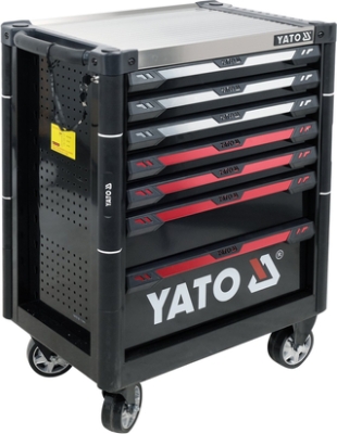 Yato YT-09032 Servisní skříňka na nářadí 7 zásuvek, 977 × 725 × 480 mm