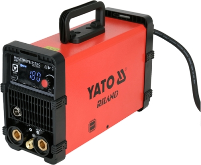 Yato YT-81420 Invertorová svářečka MULTIWAVE 215DC, TIG HF / MMA, 210 A