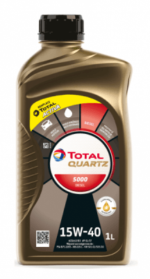 Total Quartz 5000 Diesel 15W-40 1L