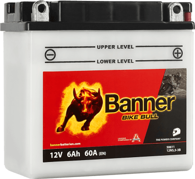 Banner Bike Bull 12V 6Ah 60A 506 11 / 12N5,5-3B