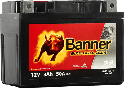Banner Bike Bull AGM 12V 3Ah 50A 503 14 / YTX4L-BS
