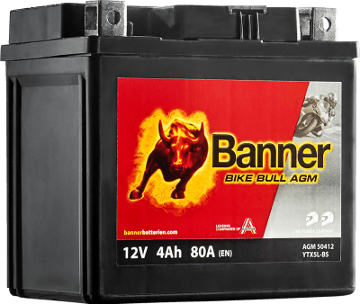 Banner Bike Bull AGM 12V 4Ah 80A 504 12 / YTX5L-BS