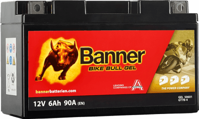Banner Bike Bull Gel 12V 6Ah 90A 506 01 / GT7B-4