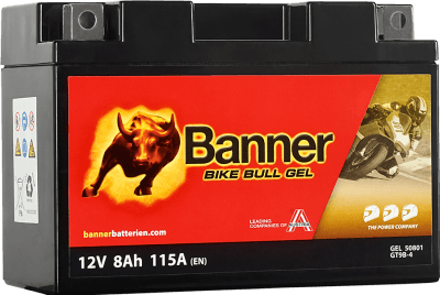 Banner Bike Bull Gel 12V 8Ah 115A 508 01 / GT9B-4