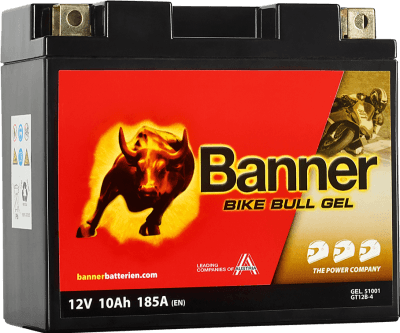 Banner Bike Bull Gel 12V 10Ah 185A 510 01 / GT12B-4