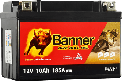 Banner Bike Bull Gel 12V 10Ah 165A 510 21 / GT12A-4