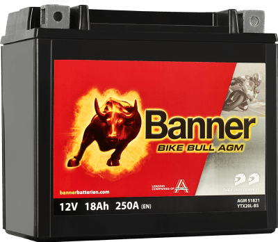 Banner Bike Bull AGM 12V 18Ah 250A 518 21 / YTX20L-BS