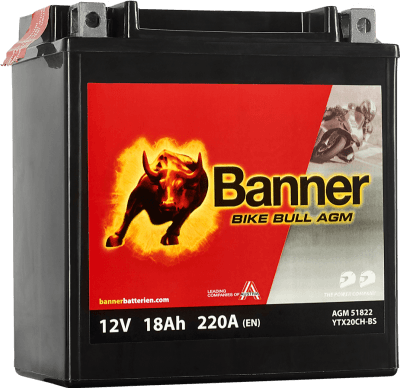 Banner Bike Bull AGM 12V 18Ah 220A 518 22 / YTX20CH-BS
