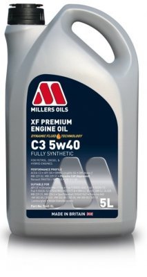 Millers Oils XF Premium C3 5W-40 5L