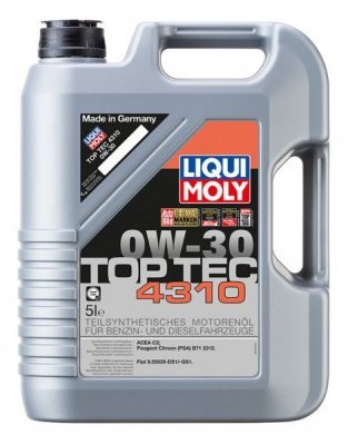 Liqui Moly 3736 (2362) Top Tec 4310 0W-30 5L