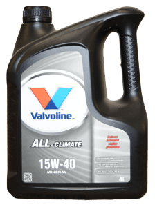 Valvoline ALL Climate 15W‑40 4L