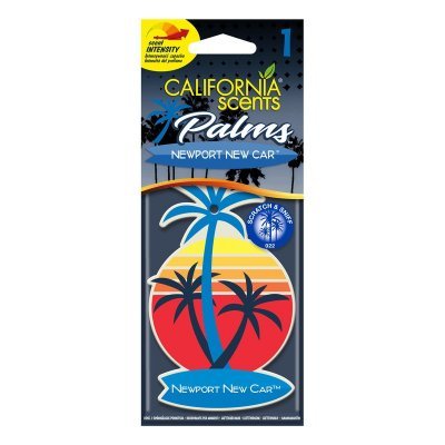 California Scents Palm Tree Air Newport New Car