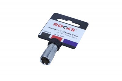 Rooks Nástrčná hlavice, šestihran 9mm OK-01.2653