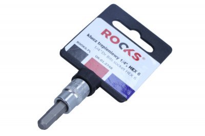 Rooks Nástrčná hlavice, šestihran HEX 6mm OK-01.2748