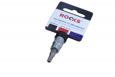 Rooks Nástrčná hlavice, Torx-5 safe TS27 OK-01.2776
