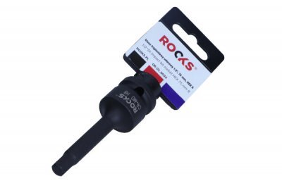 Rooks Nástrčná hlavice pro rázový a strojový utahovák 75mm, šestihran 8mm OK-01.5034