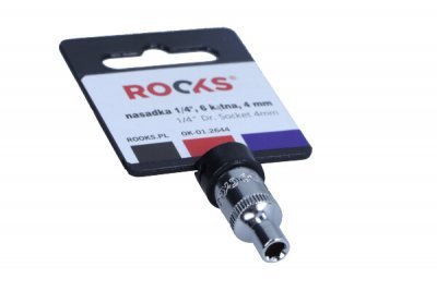 Rooks Nástrčná hlavice 4mm, šestihran OK-01.2644