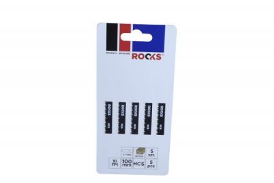 Rooks Ostří do přímočaré pily HCS, TYP T, dřevo 10 TPI x 100mm 5Ks OK-03.4502