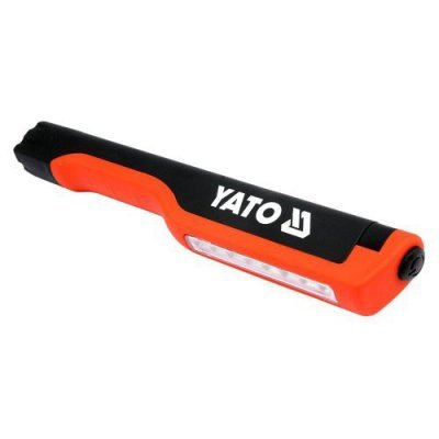 Yato Lampa ruční 8 LED, s klipem, 80 lm YT08514