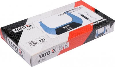 Yato Mikrometr mechanický 75-100mm+00,01mm YT72303