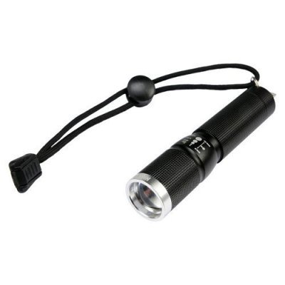 Yato Svítilna kapesní voděodolná IP64, fce ZOOM, 110lm, 1xAA, 100x25mm YT08571