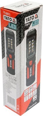 Yato Lampa montážní 8+1 LED, hák+magnet YT-08513