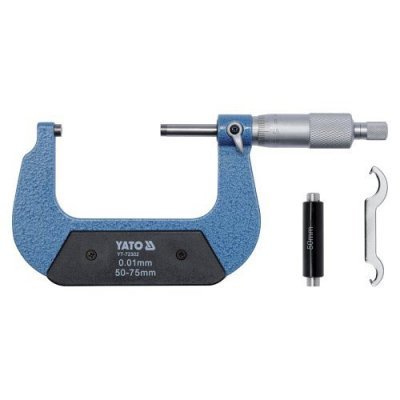Yato Mikrometr mechanický 50-75mm+00,01mm YT-72302