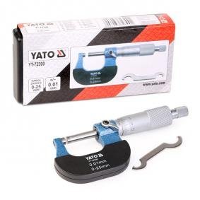 Yato Mikrometr mechanický 0-25mm YT-72300