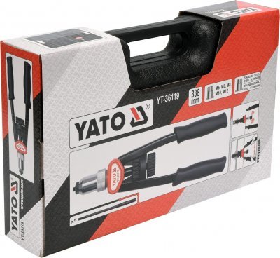 Yato Nýtovací kleště pákové M5-M12 338mm YT-36119